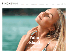 Tablet Screenshot of finchswimwear.com